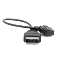Câble d'extension adaptateur personnalisé pour Nissan 14Pin à 16PIN OBD1 OBD2 OBD