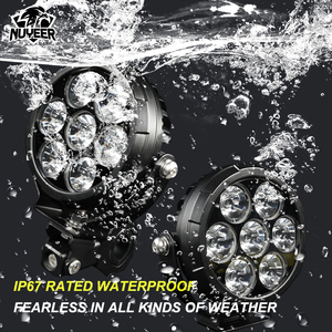Bộ đèn sương mù <span class=keywords><strong>LED</strong></span> phụ trợ phía trước siêu sáng 120W năm <span class=keywords><strong>2025</strong></span>, chống nước IP68, dành cho xe máy BMW 1200 GS - Product Image 5