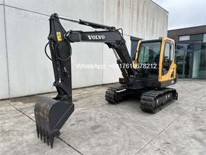 Excavatrice sur chenilles Volvo EC55B d'occasion à bas prix, 5 tonnes, haute efficacité, en stock - Product Image 2