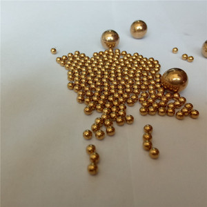 1mm 2mm 3mm 4mm 5mm küçük katı pirinç Metal top boncuk zincir için - Product Image 5