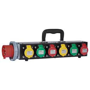 Boîtier de distribution d'alimentation électrique 3 phases pour scène, 6 ou 12 voies, pour éclairage LED et sonorisation en direct - Product Image 4