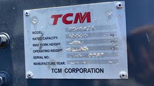 Montacargas TCM de 10 Toneladas Usado, Estándar de Exportación, Montacargas Diésel de Segunda Mano, Ampliamente Utilizado en Almacenes y Centros Logísticos - Product Image 3