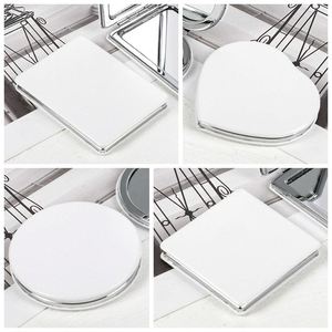 Wholesale Custom Mini Pocket Beauty Foldable Tourist Souvenir With Personalized Logo Abs Makeup <b>Mirror</b> - Product Image 4