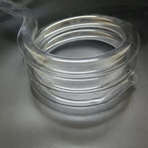 Customization Variety Transparent Quartz Tube Quartz Spiral Tube Quartz Coil
