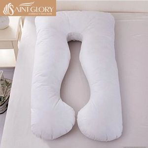 Giá Cả Cạnh Tranh Chất Lượng <span class=keywords><strong>Bolster</strong></span> Trắng Thai Sản Điều Dưỡng Lớn Hình Chữ U Giường Ngủ Mang Thai Gối - Product Image 1