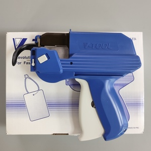 ปืนติดป้ายแบบใหม่ขายดี รุ่น V-Tool สำหรับติดตั้งตัวล็อคพร้อมป้าย สำหรับกางเกงยีนส์ เสื้อผ้า เสื้อยืด เข็มขัด และเครื่องแต่งกาย - Product Image 3