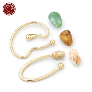 อุปกรณ์ตกแต่งชุดว่ายน้ำบิกินี่แบบกำหนดเอง ตัวล็อครูปทรงแปลกตา ตัวล็อคโลหะสำหรับชุดเดรสผู้หญิง ประดับด้วยลูกปัดและห่วงโลหะ - Product Image 2