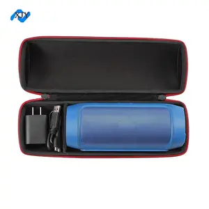 Small Black EVA Hard Case Portable Carrying Travel Bag for Electronics Wireless Speaker Battery Special Purpose Bags Cases
