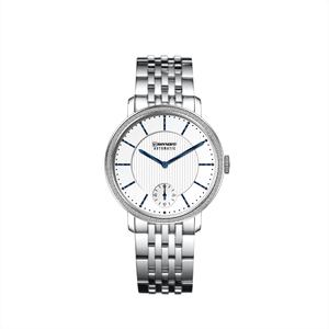 Reloj Mecánico Seagull ST3620 Chino, Automático, con Índices Reales, Diamantes, Caja de Acero Fino 316L, Fondo Transparente, Cristal de Zafiro - Product Image 5