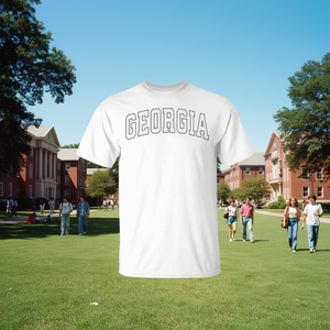 T-shirt Georgia style athlétique vintage années 80 90, vêtements de sport - Product Image 3