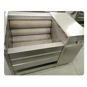 Mükemmel kalite patates kızartması patates işleme makinesi üretim hattı için temizleme yıkama soyma kesme makinesi