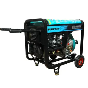 Factory Price 250A Current Diesel Power Quality Welding Machine Single Phase on Sale