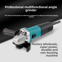 Meuleuse d'angle électrique de qualité industrielle DASH, vitesse variable, moteur à balais - Meuleuse portable à usage général pour la maison
