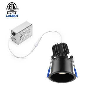 ETL 3'' 7w 9w 12w Adjustable Dimmable  COB LED Gimbal Recessed Downlight with 120v 600lm CRI90+ - Product Image 3