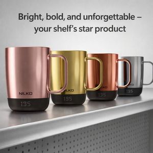 <span class=keywords><strong>Tasses</strong></span> à café double paroi 8 oz avec couvercles, inserts de <span class=keywords><strong>tasses</strong></span> en acier inoxydable, pour cafetière Black Decker 12 <span class=keywords><strong>tasses</strong></span>, 900W, pour café arabe et thé, isothermes - Product Image 6