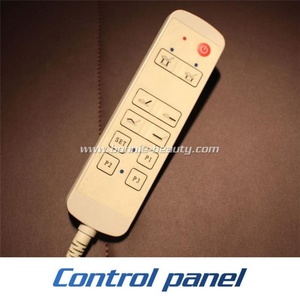 Mesa de Masaje Moderna de Lujo para Hotel con Gabinete de Almacenamiento y Cojín Grueso de Cuero PU - Product Image 5