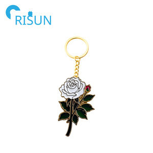 Usine personnalisée <span class=keywords><strong>Yorkshire</strong></span> <span class=keywords><strong>blanc</strong></span> Rose émail porte-clés porte-clés Logo personnalisé <span class=keywords><strong>Yorkshire</strong></span> Y comté drapeau porte-clés porte-clés Llavero - Product Image 3