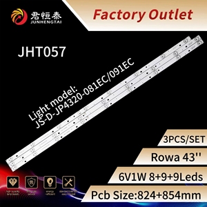 Chất lượng cao giá thấp được sử dụng cho TV mô hình 43l35 thương hiệu ban đầu 43inch JS-D-JP4320-091EC/081ec e43f2000led TV đèn nền - Product Image 2