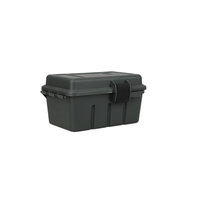 Mini boîte de rangement de munitions en plastique vert, vente en gros, étanche et antirouille
