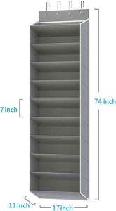 New Product Underbed Under Bed Interlocking Hanging Stackable Door Wooden Shoe <b>Storage</b> <b>Bench</b> Rack Organizer Box - Product Image 4