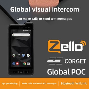 Walkie Talkie Jaringan Publik Global Zello Tahan Air Tahan Guncangan Fitur Tiga-Lapisan Perlindungan WiFi Interkom Layar Sentuh Mesin Video - Product Image 6