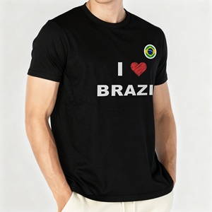 Camiseta ligera y transpirable <span class=keywords><strong>para</strong></span> fanáticos <span class=keywords><strong>de</strong></span> <span class=keywords><strong>Brasil</strong></span> <span class=keywords><strong>para</strong></span> reuniones y fósforos al aire libre <span class=keywords><strong>de</strong></span> verano - Product Image 2