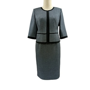 Plus <b>Size</b> Women's Business Dress Sets Chiffon Anti-wrinkle Breathable Knee Length for Work - Product Image 3