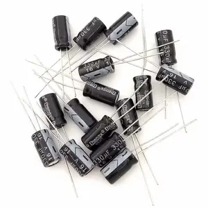 MCIGICM 50V 400V 3.3uf Dip Electronic Components Factory Wholesale Direct-Inserted Aluminum Electrolytic Capacitor