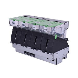 Đồng xu Dispenser cx25 RS232 cổng nối tiếp <span class=keywords><strong>USB</strong></span> kết nối 24 V DC 4 mệnh giá 4 Thùng - Product Image 2