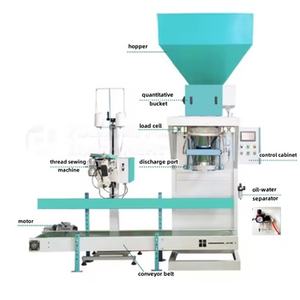 Machine d'emballage semi-automatique <span class=keywords><strong>de</strong></span> haute qualité pour granulés <span class=keywords><strong>de</strong></span> bois et aliments pour animaux, 15 kg, 20 kg, 25 kg - Product Image 2