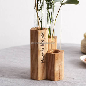 2024 <strong>Personalised</strong> Geometric Stem <strong>Vase</strong> thoughtful unique birthday gift Valentine's gift anniversary wedding gift - Product Image 4