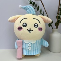 Seri Piyama Gaya Jepang Boneka Usagi Chiikawa Hachiware Gantungan Kunci Tas Lucu Kawaii Plush