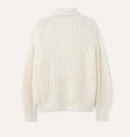Vente en gros de pull en laine mérinos pour dames pulls élégants pour femmes Cardigan plumeau à manches bouffantes pour femmes