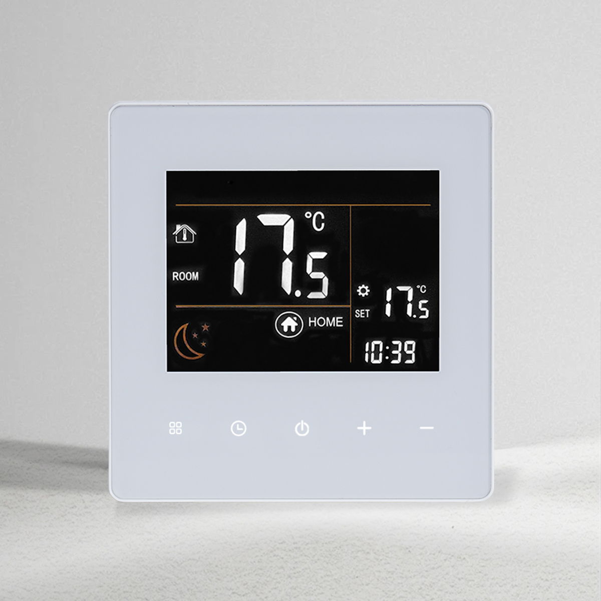 Chauffage électrique Wi-Fi blanc 16A