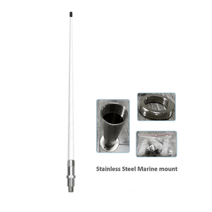 Antenne marine VHF en fibre de verre 156-163 MHz pour bateau et navire, antenne radio marine à gain élevé - Product Image 2
