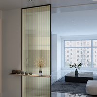 Partner Glass Calidad templada 3,5mm 4 mm Bronce Gris Claro Nashiji Mislite Karatachi Moru Vidrio de ventana estampado