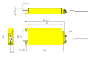 Modulo LD ad alta potenza modulo diodo modulo pompa accoppiata a fibra laser