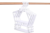 Porte-tablier pour enfants monobloc en plastique PP noir moulé par injection, avec crochet double niveau en acier inoxydable, multifonctionnel pour la maison