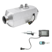 Calentador de Aire Diésel Portátil de 12V/24V 5KW/8KW, Bajo Ruido, Universal, con Control Remoto para Autocaravanas, Caravanas y Vehículos Recreativos