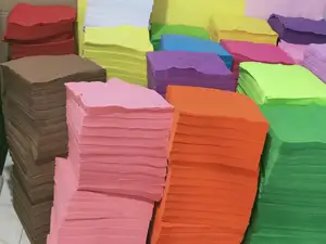 Groothandel Jewerly Maken Scrapbook Kleurrijke Kids Craft Diy Gestanst Ronde Vormen Dikke Kleverige Vilt Cirkels
