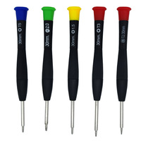 Jeu de tournevis magnétiques de précision avec embouts en acier trempé, kit d'outils de réparation multifonction pour démontage de téléphones et montres