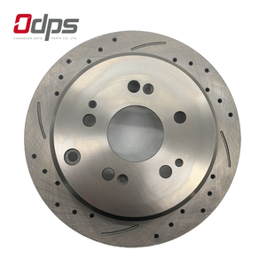 31369-16 Disco de freno ventilado ranurado perforado delantero y trasero Pasajero de fórmula de cerámica de 233mm para automóvil Silencioso Durable y sin polvo - Product Image 5