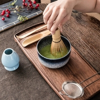Vente en gros de bol à matcha en céramique texturée en porcelaine avec logo personnalisé pour café thé accessoires