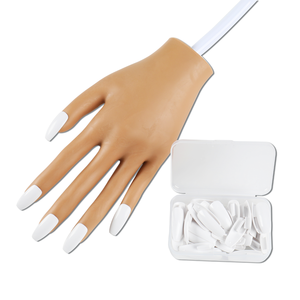 Entrenador realista <span class=keywords><strong>para</strong></span> práctica de manicura, manicura de silicona <span class=keywords><strong>para</strong></span> práctica de manicura - Product Image 3