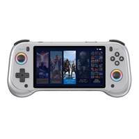 Nueva Consola de Juegos Portátil H55pro con Sistema Linux, Pantalla IPS de 5.5 Pulgadas, 64 Bits, 2GB de RAM, 4GB de ROM, Batería de 5000mAh