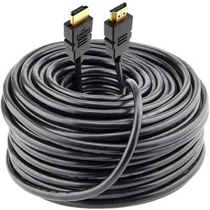 <span class=keywords><strong>Cable</strong></span> <span class=keywords><strong>hdmi</strong></span> largo personalizado de fábrica, <span class=keywords><strong>cable</strong></span> de extensión negro de pvc hd de <span class=keywords><strong>20</strong></span> <span class=keywords><strong>metros</strong></span>, 2,0 de alta velocidad, <span class=keywords><strong>4k</strong></span>, 50 pies, para proyector - Product Image 2