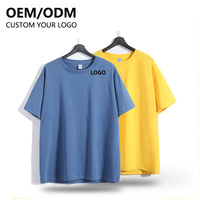 Camiseta de Algodón y Poliéster Suave para Hombre, Tallas Grandes, Diseño Oversize, Estampado Personalizado, Impresión Digital de Logotipo, Venta al por Mayor