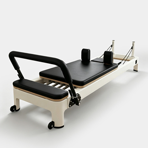 <span class=keywords><strong>Reformer</strong></span> <span class=keywords><strong>Pilates</strong></span> Core Collab Machine Serie Queen Studio 2.0 in Alluminio Bianco - Product Image 5