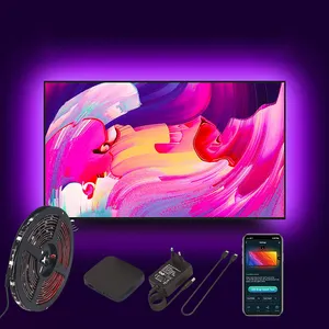 Banqcn individueller Ambilight Fernseher Pc Traumscreen Usb Smart Home Led Streifen Hintergrundbeleuchtung Hdmi Sync Box