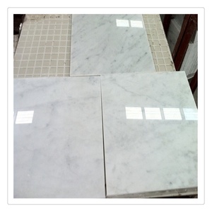 Carrara Carrera White <strong>Marble</strong> Flooring Floor Tiles Bathroom Price for Walls - Product Image 5